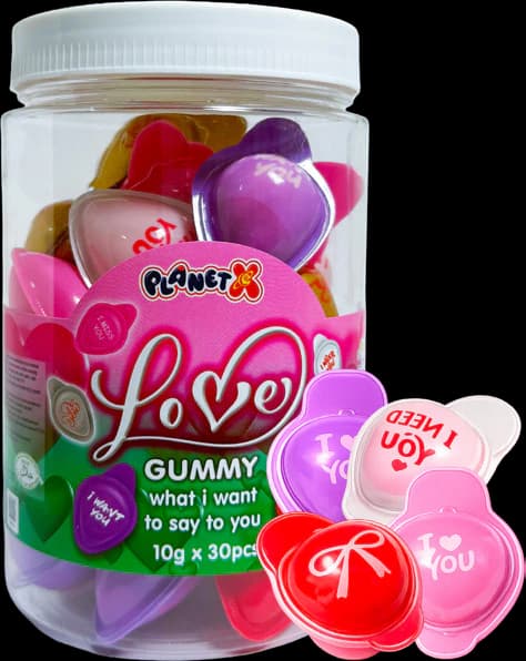 Hearts Chewy Candy, PLN-082